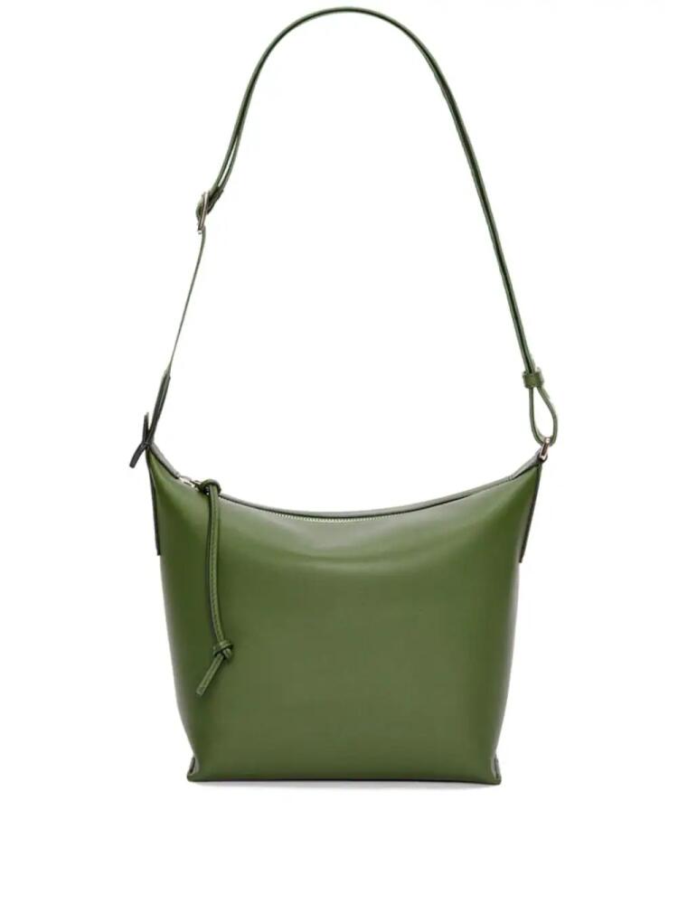 LOEWE small Cubi leather shoulder bag - Green Cover