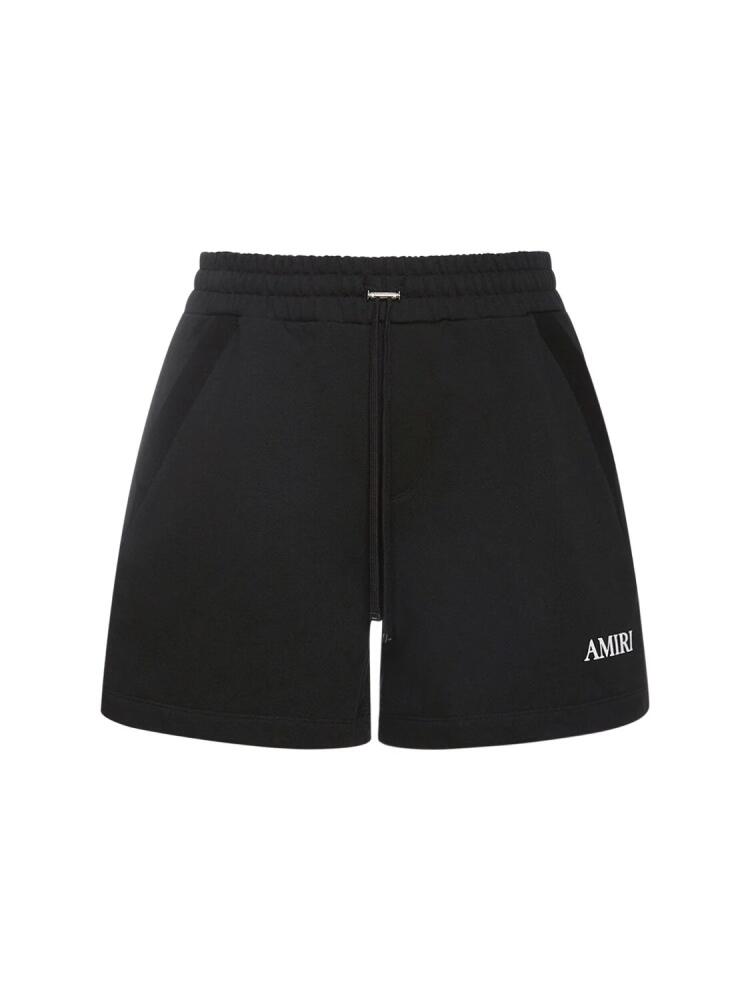 AMIRI Logo Print Tech Swim Shorts Cover