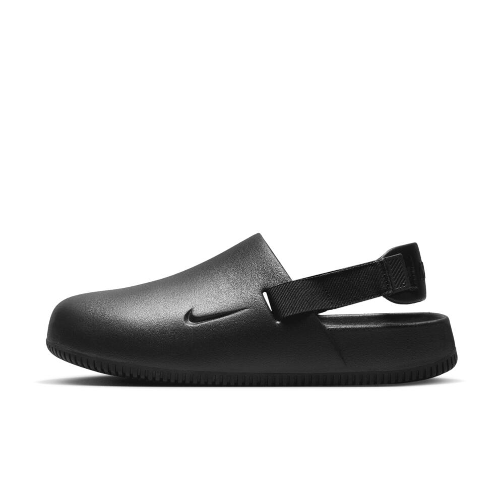 Nike Men's Calm Mules in Black Cover