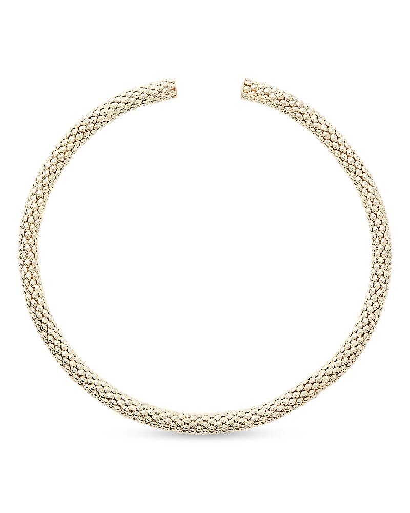 Jennifer Zeuner Aisha Structured Choker Necklace in 18K Gold Plated Sterling Silver, 4 Cover