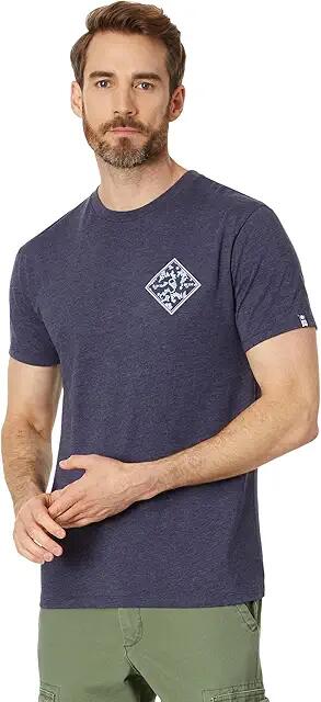 Salty Crew Tippet Tropics Premium Short Sleeve Tee (Navy Heather) Men's Clothing Cover