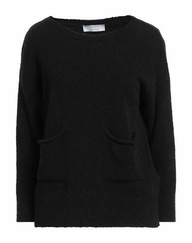 Kaos Woman Sweater Black Acrylic, Polyamide, Polyester, Wool Cover