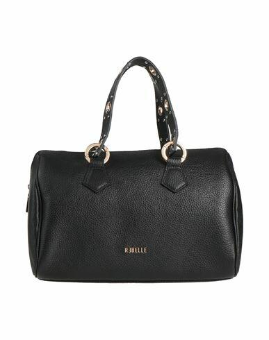 Rǝbelle Woman Handbag Black Cow leather Cover