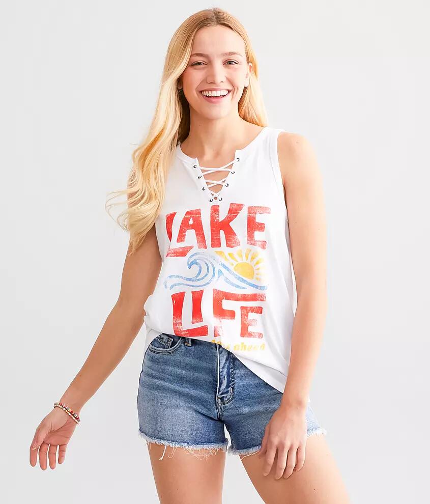 Modish Rebel Lake Life Tank Top Cover