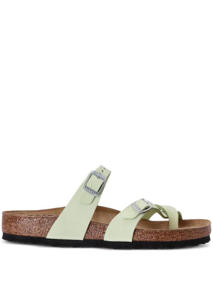 Birkenstock Mayari leather sandals - Green Cover