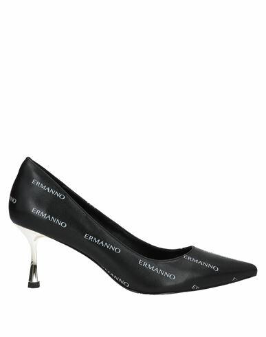 Ermanno Di Ermanno Scervino Woman Pumps Black Soft Leather Cover