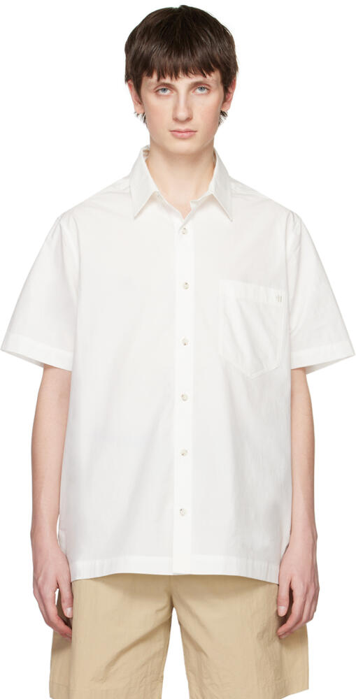 Nanushka White Adam Shirt Cover