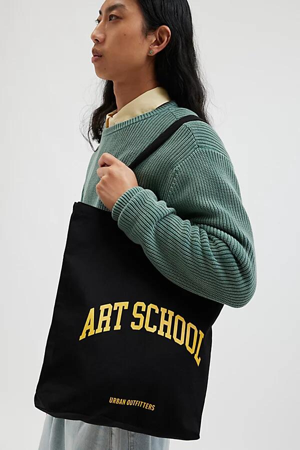 Art School Tote Bag in Black Cover