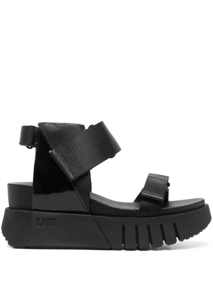 United Nude Delta Run platform sandals - Black Cover