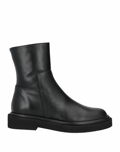 Paloma Barceló Woman Ankle boots Black Leather Cover