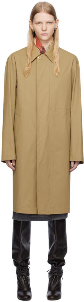 LEMAIRE SSENSE Exclusive Tan Coat Cover