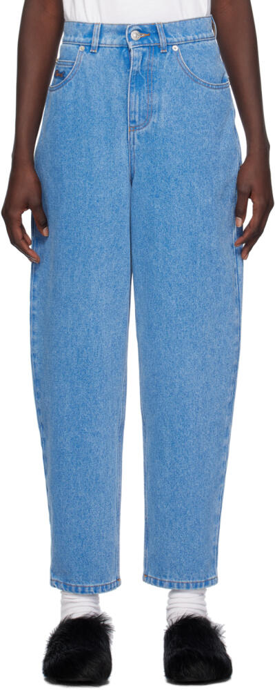 Marni Blue Patch Jeans Cover