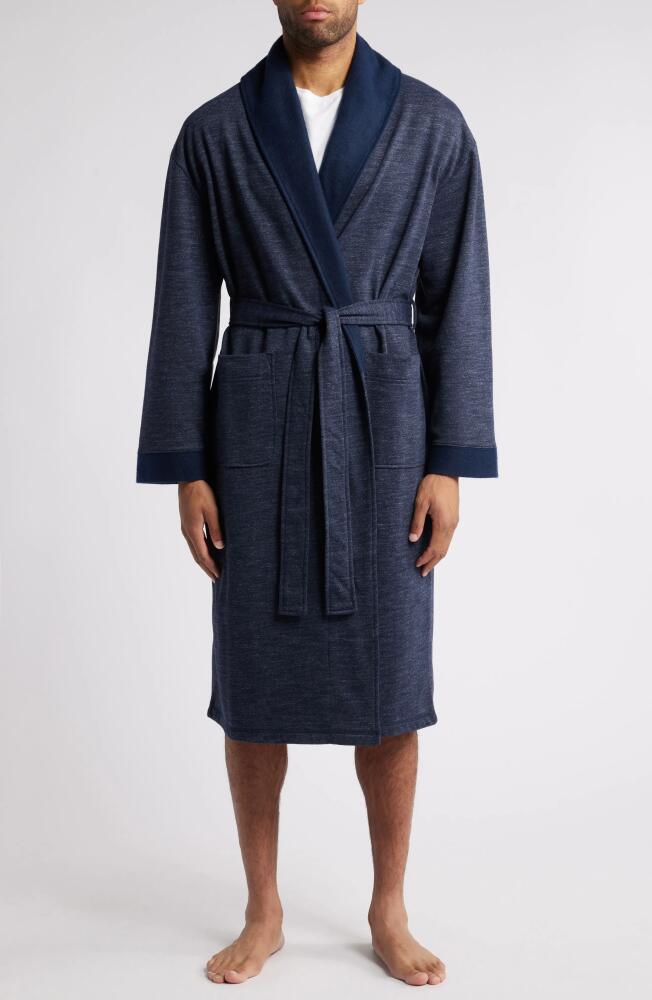 Majestic International Feel Good Fleece Robe in Navy Cover