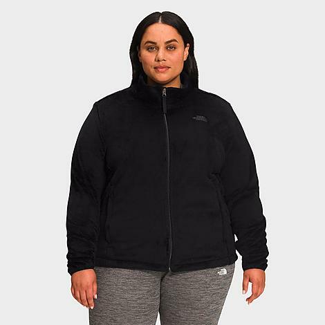 The North Face Inc Women's Osito Full-Zip Jacket (Plus Size) in Black/TNF Black-NPF Cover