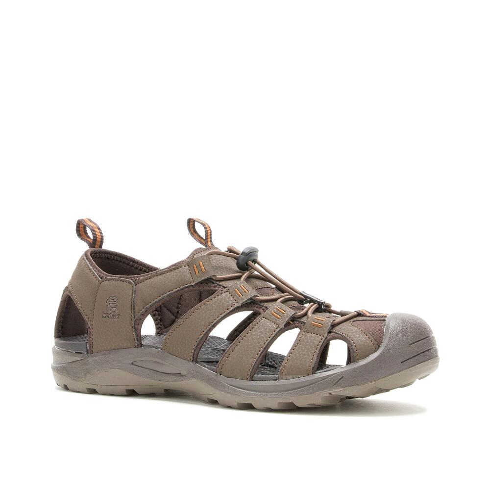 Kamik Byronbay Trail Sandal | Men's | Dark Brown Cover