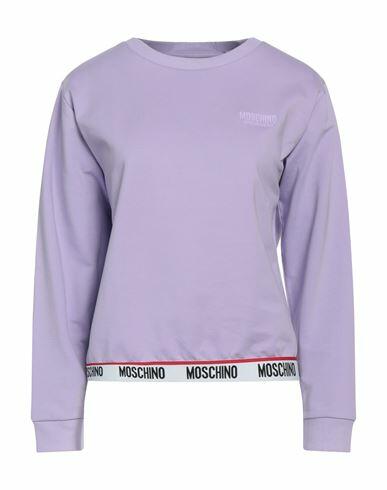 Moschino Woman Undershirt Light purple Cotton, Elastane Cover