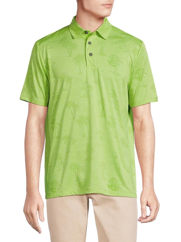 Tommy Bahama Men's Palm Tree Polo - Lit Lime Cover