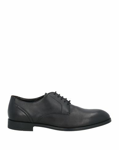 Zegna Man Lace-up shoes Black Leather Cover