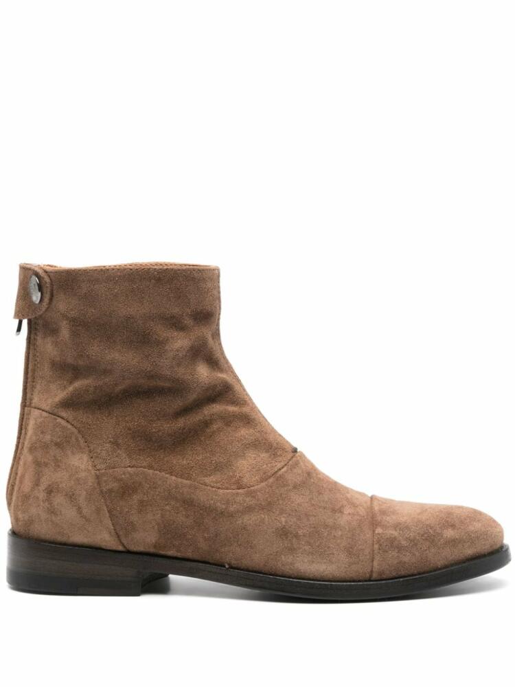 Alberto Fasciani Camil 70009 suede ankle boots - Brown Cover