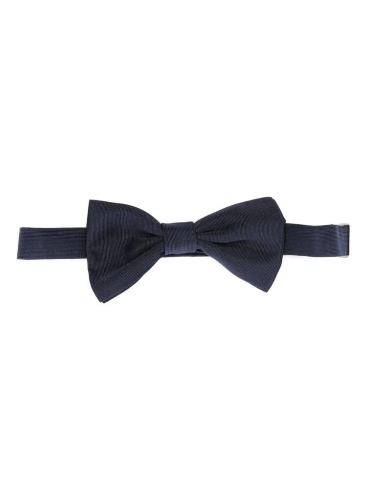 Tagliatore silk bow tie - Blue Cover