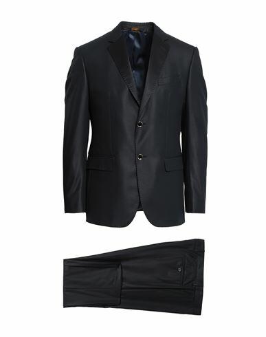 Herman & Sons Man Suit Midnight blue Polyester, Viscose Cover