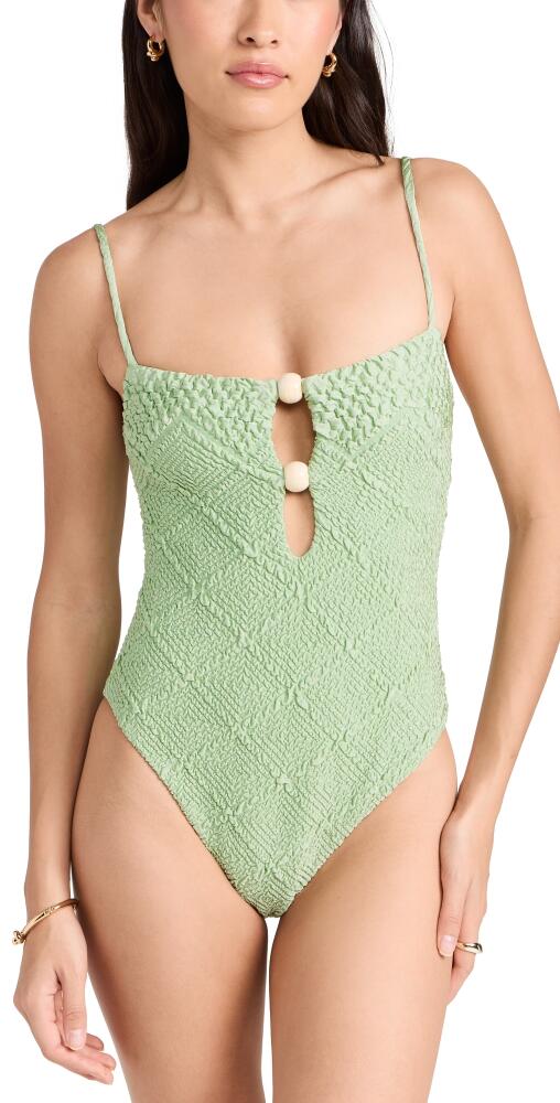 Devon Windsor Bettina One Piece Seafoam Cover