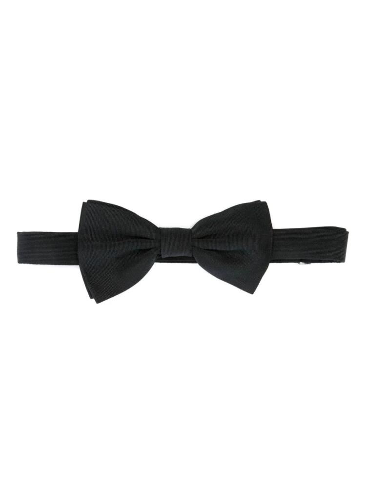 Tagliatore silk bow tie - Black Cover