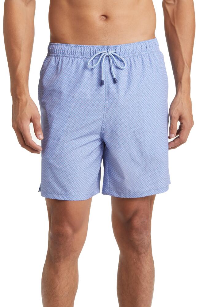 Peter Millar Tulum Swim Trunks in Twilight Blue Cover