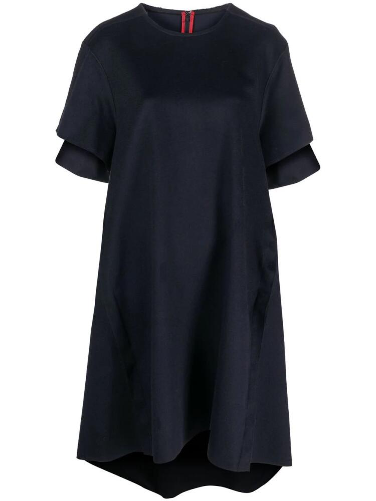 Maison Margiela short-sleeve cashmere dress - Blue Cover