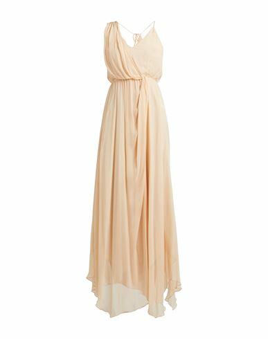 Patrizia Pepe Sera Woman Maxi dress Blush Viscose Cover