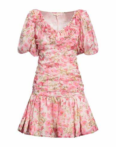 Bytimo Woman Mini dress Pink Viscose Cover