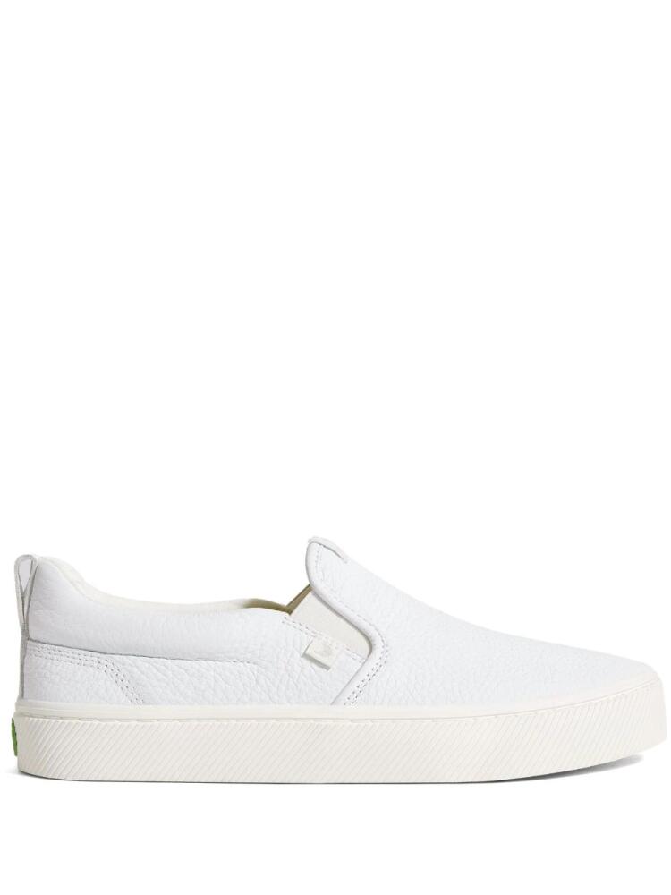 Cariuma leather slip-on sneakers - White Cover