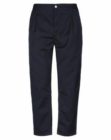 Carhartt Man Pants Midnight blue Polyester, Cotton Cover