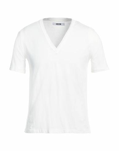 Grifoni Man T-shirt White Cotton Cover