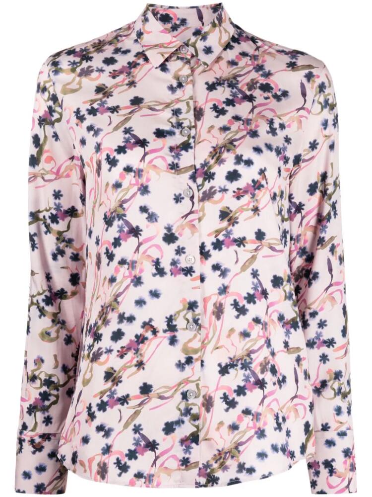 PS Paul Smith floral-print button-up shirt - Pink Cover