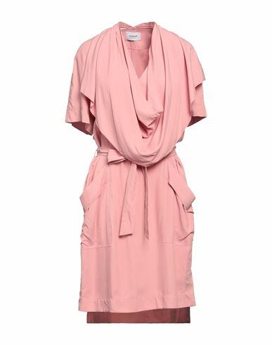 Dondup Woman Mini dress Pink Viscose Cover