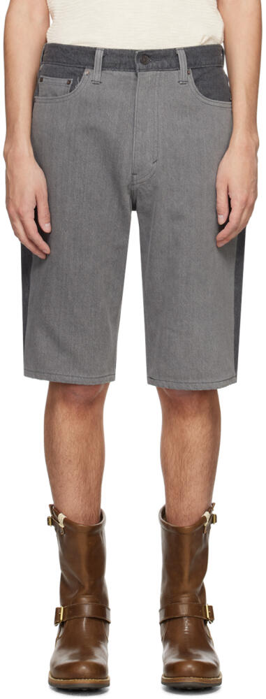 Levi's Gray Skateboarding Shorts Cover