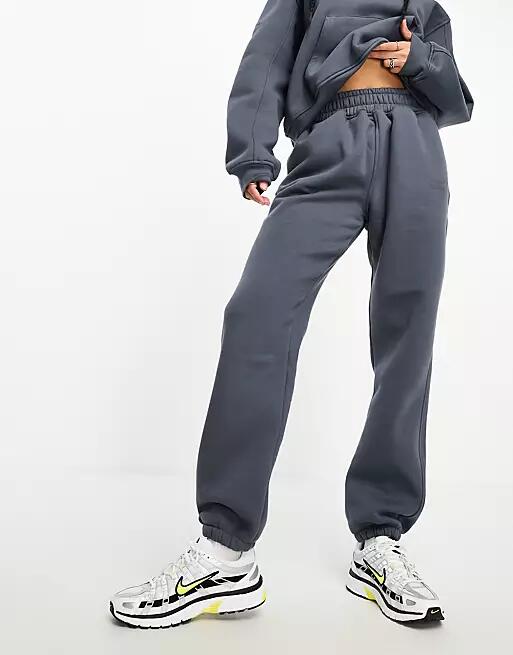 The Couture Club tonal logo oversized sweatpants in gray Cover