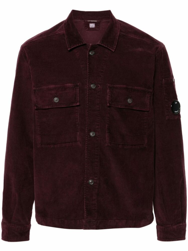 C.P. Company corduroy overshirt - Purple Cover