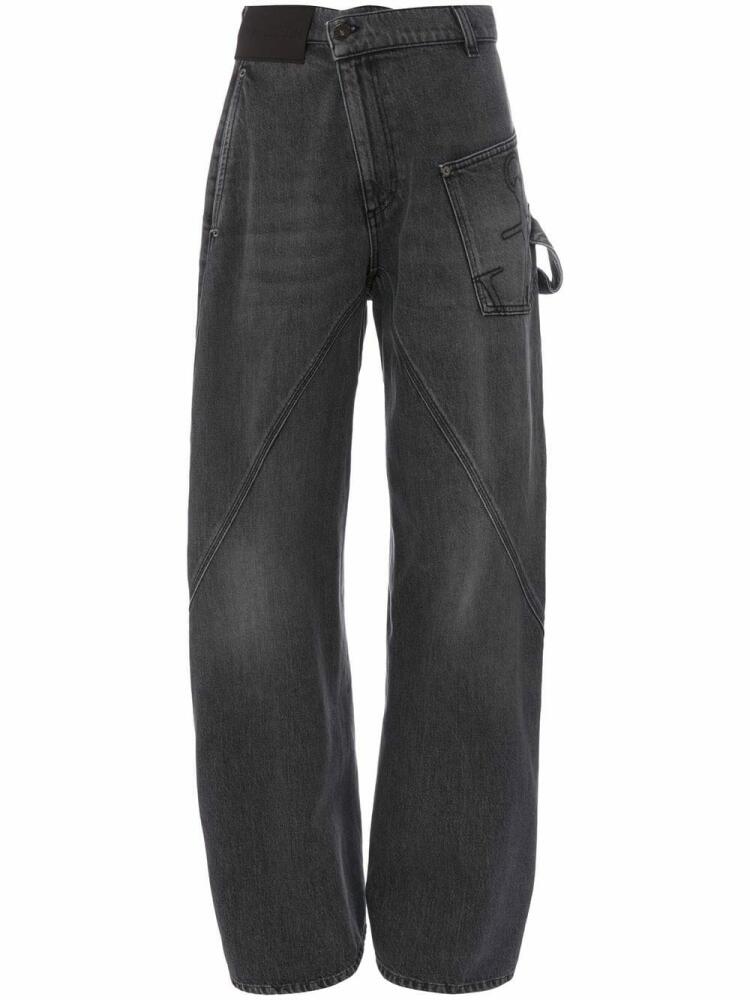 JW Anderson twisted workwear jeans - Grey Cover