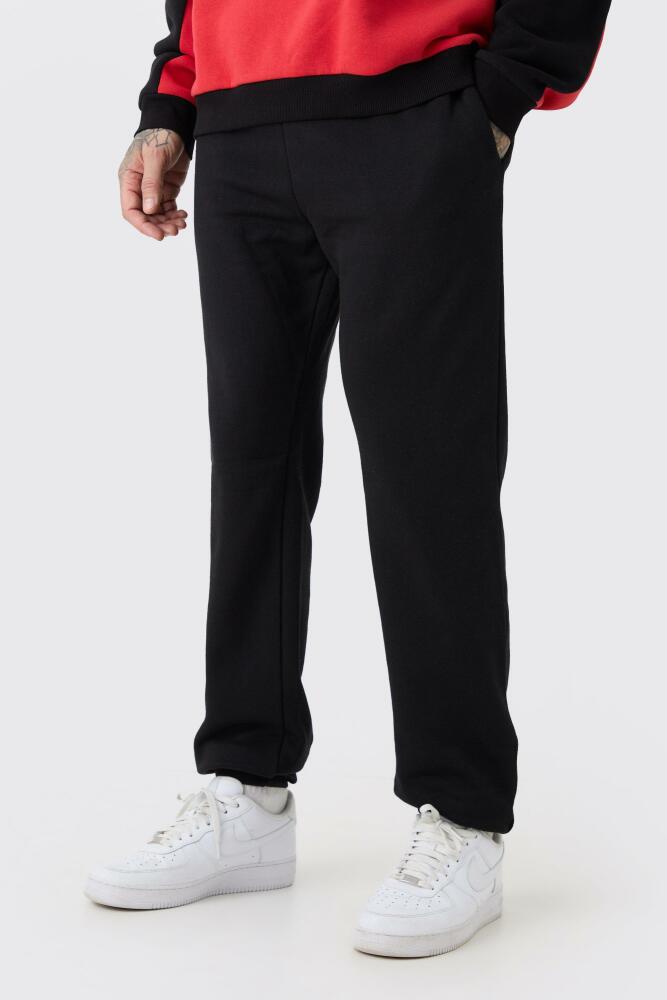 boohoo Mens Tall Basic Sweatpant In Black Cover