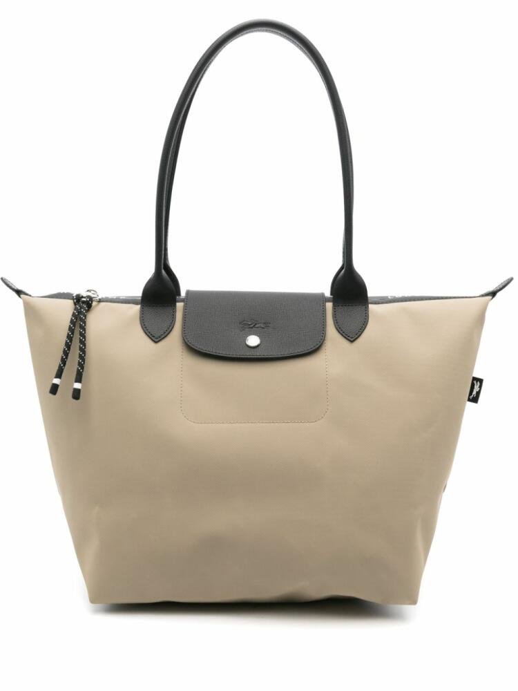 Longchamp large Le Pliage Energy tote bag - Neutrals Cover