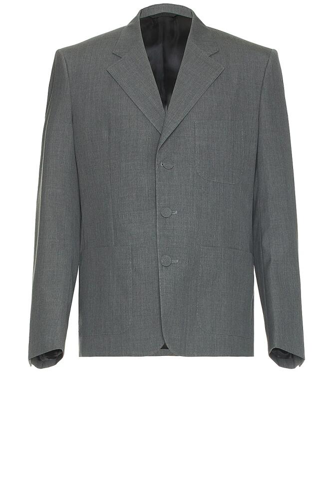 Givenchy Schoolboy Jacket in Grey Cover