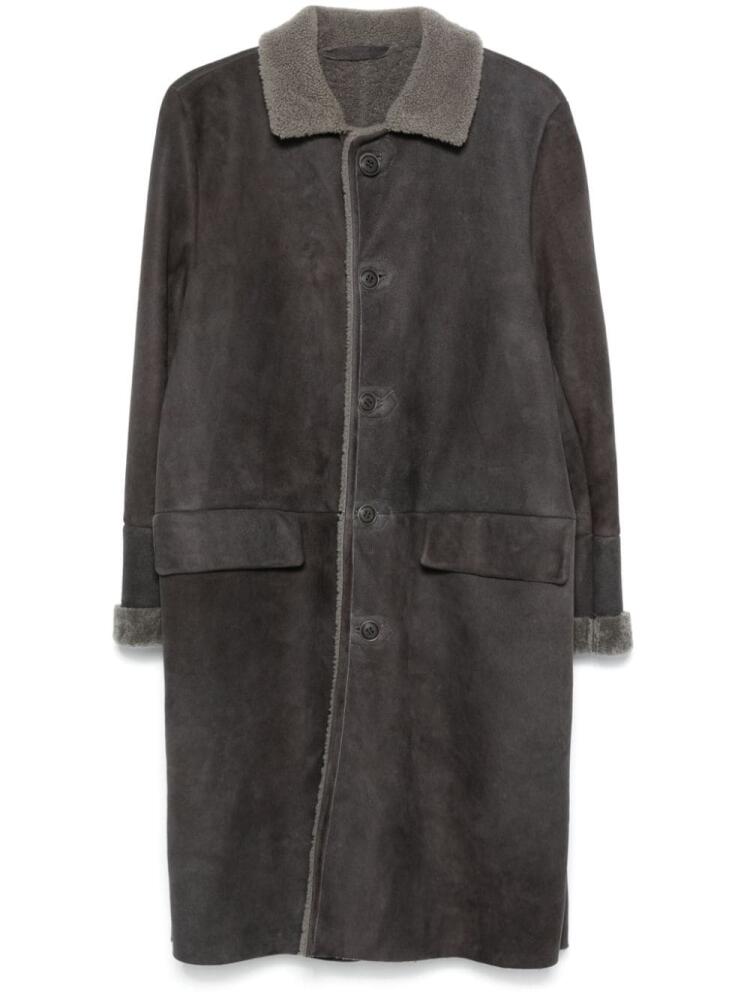 Salvatore Santoro suede coat - Grey Cover