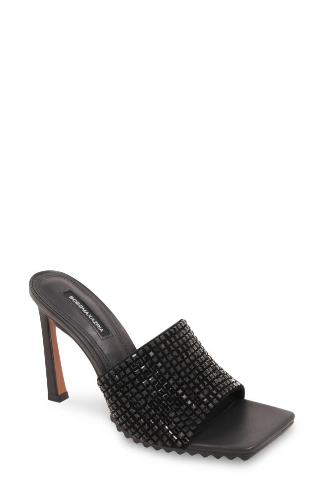 bcbg Porsha Slide Sandal in Black/Black Cover