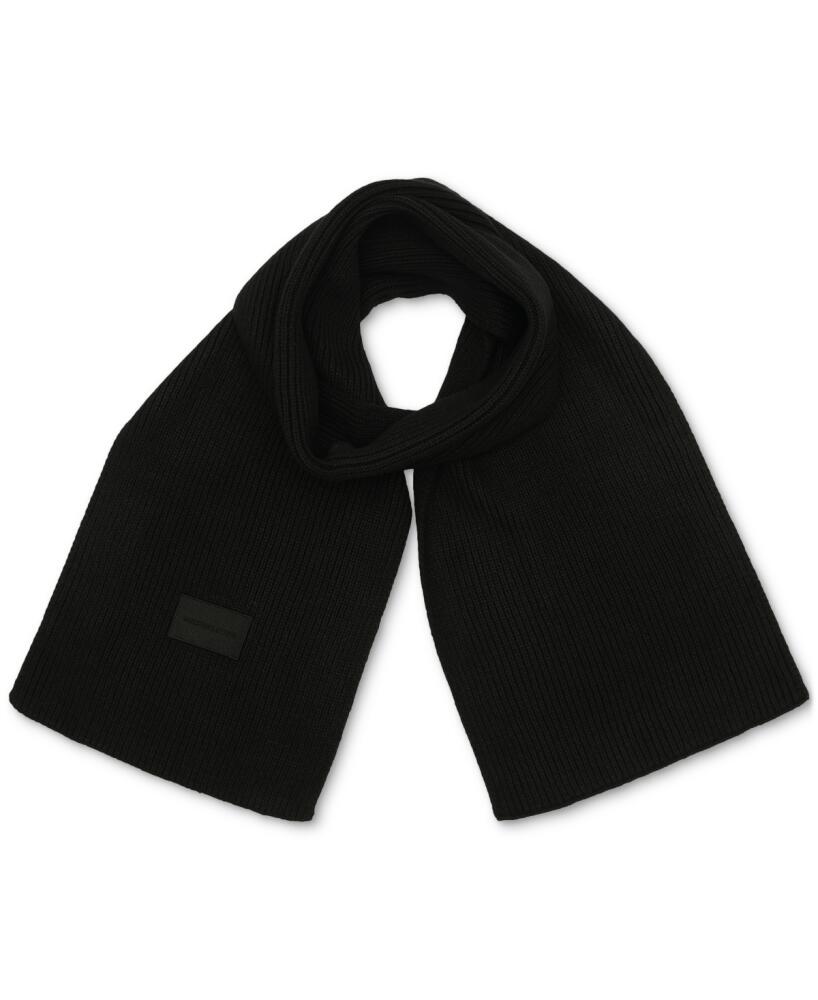 Michael Michael Kors Women's Fine Rib Scarf - Black Cover