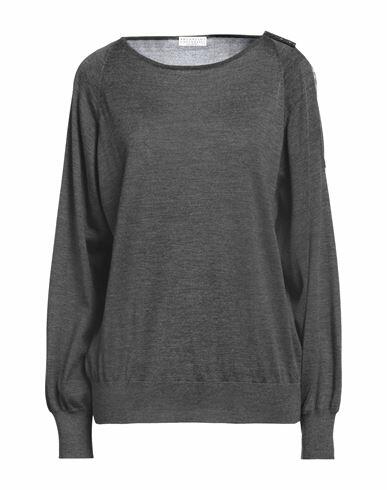 Brunello Cucinelli Woman Sweater Lead Cashmere, Silk Cover