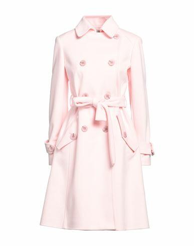 Yes London Woman Coat Blush Polyester, Viscose Cover