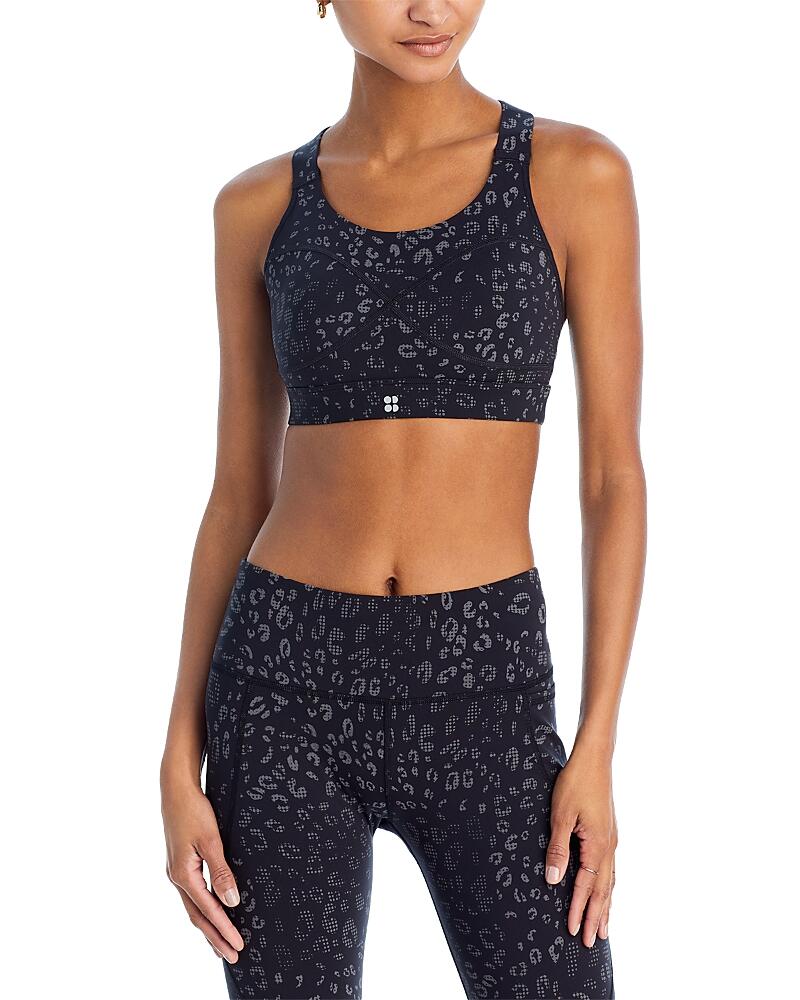 Sweaty Betty Power Animal Print Sports Bra Cover