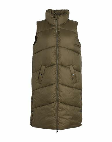 Vero Moda Woman Puffer Military green Polyamide Cover